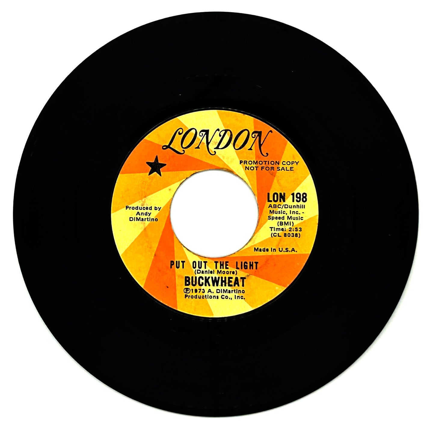 Buckwheat : PUT OUT THE LIGHT/ WILL THE CIRCLE BE UNBROKEN