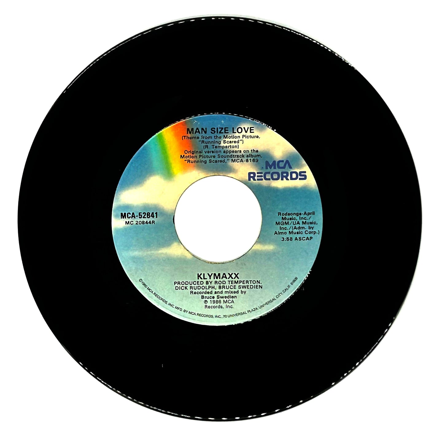 Klymaxx : MAN SIZE LOVE/ MAN SIZE LOVE (REMIXED EDIT)