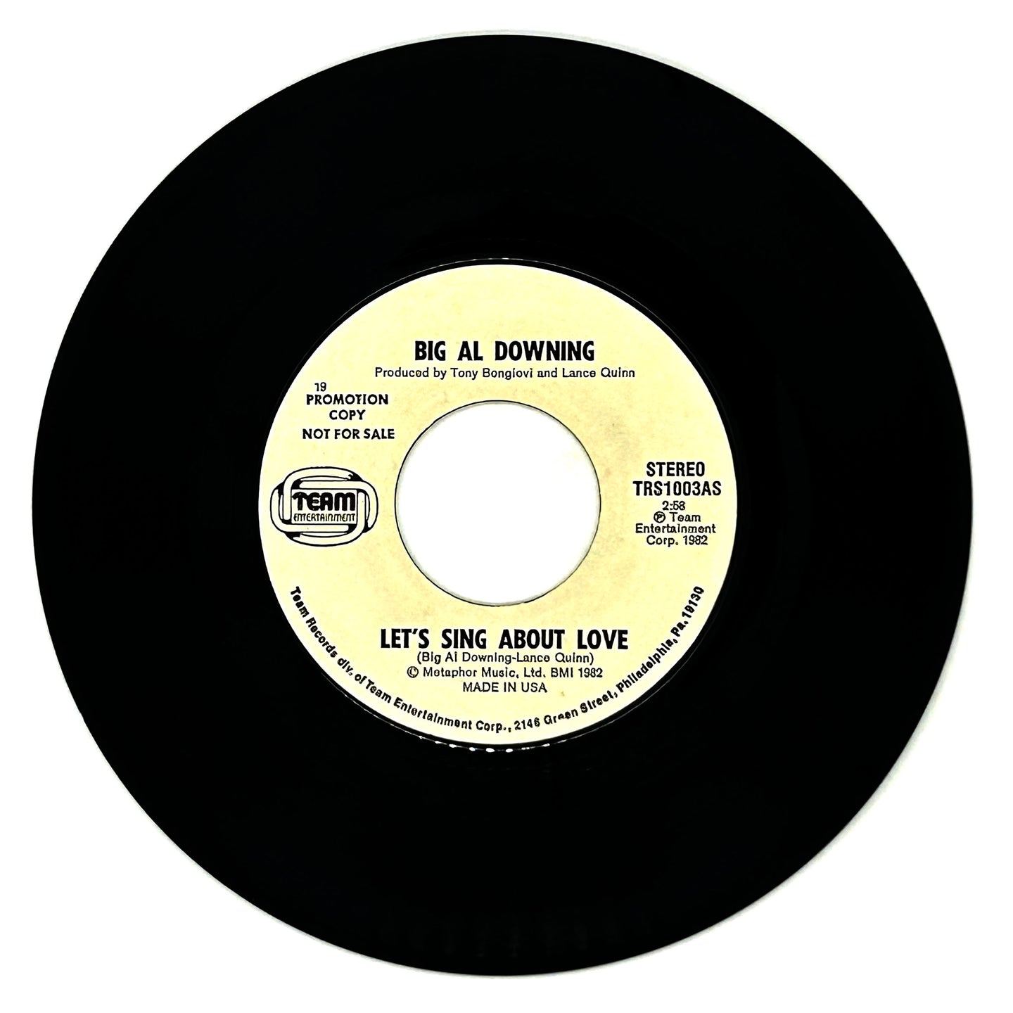 Big Al Downing : LET'S SING ABOUT LOVE/ LET'S SING ABOUT LOVE