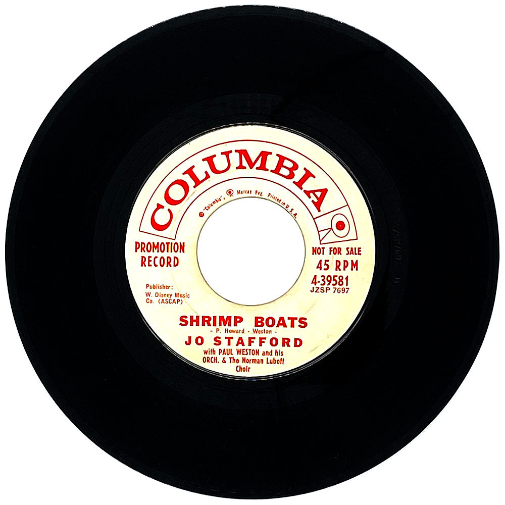 Jo Stafford : SHRIMP BOATS/ SHRIMP BOATS