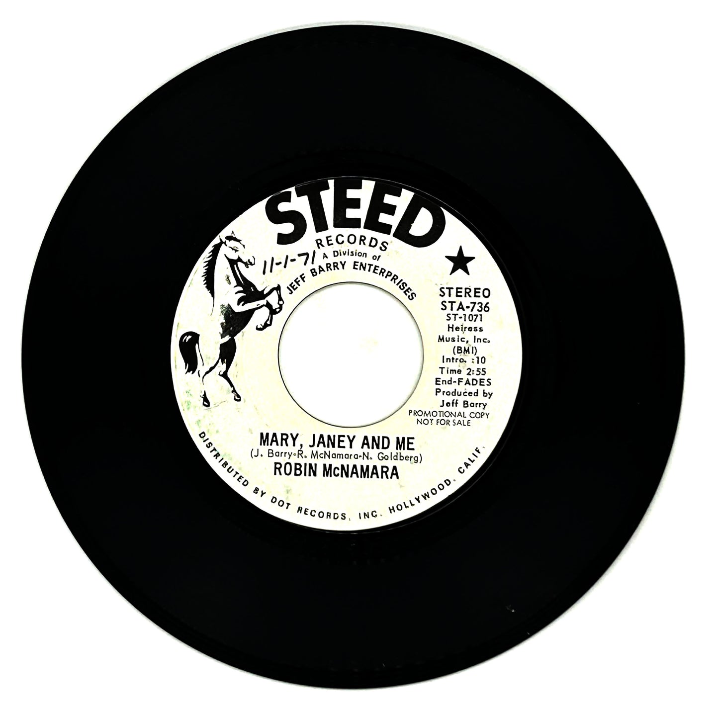 Robin McNamara : MARY, JANEY AND ME/ BEER DRINKIN' MAN