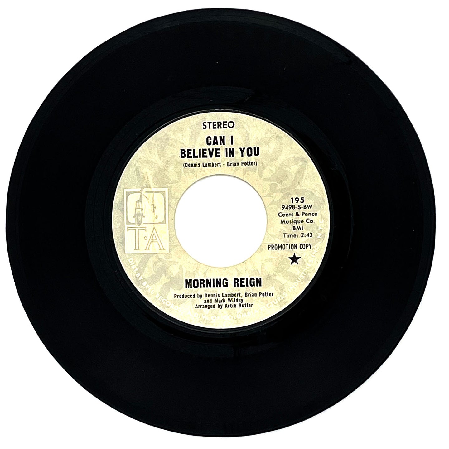 Morning Reign : CAN I BELIEVE IN YOU/ CAN I BELIEVE IN YOU