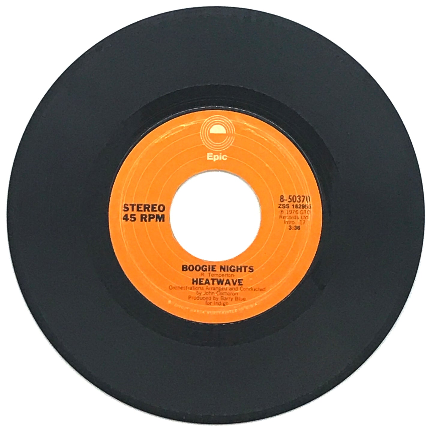 Heatwave : BOOGIE NIGHTS/ ALL YOU CAN DO IS DIAL