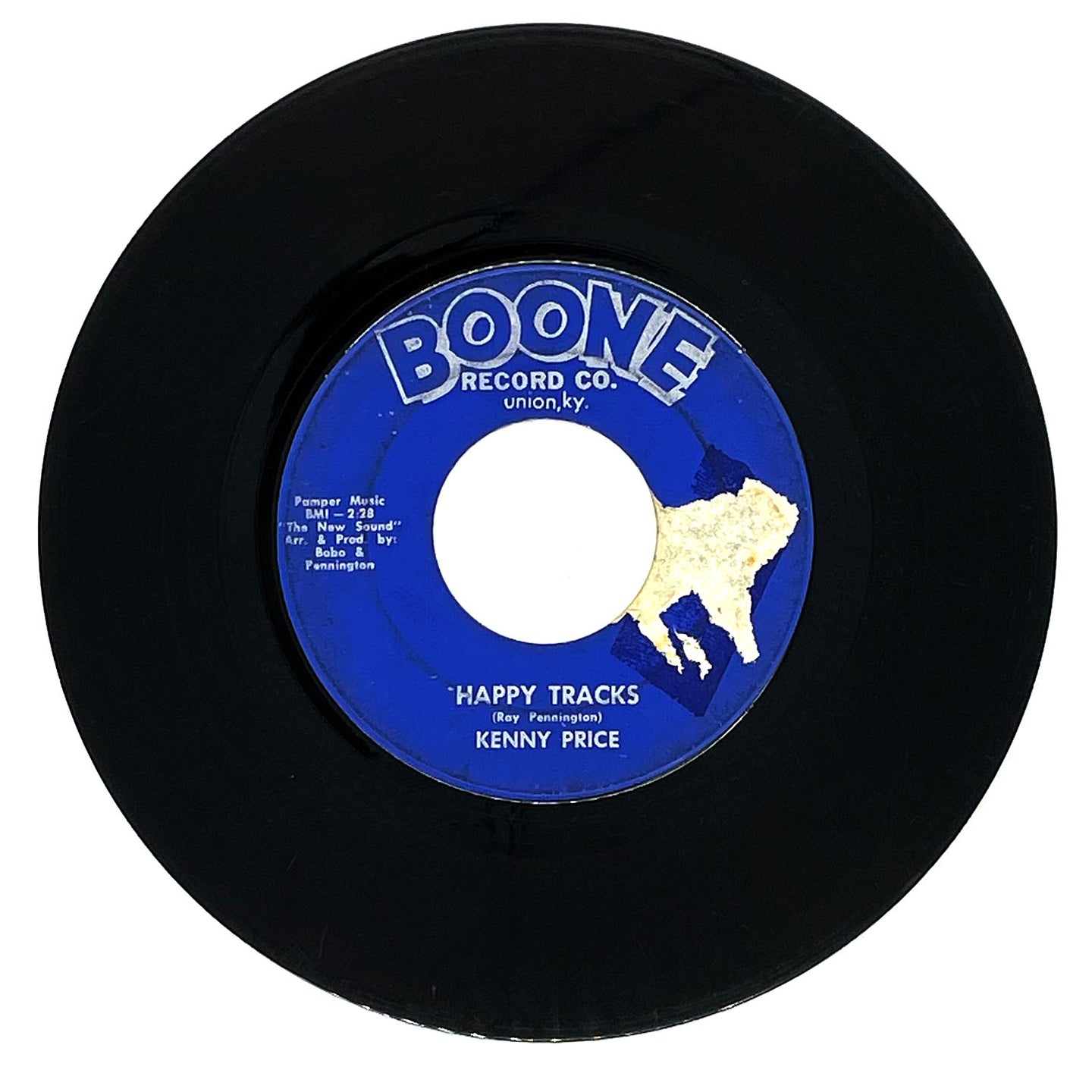Kenny Price : HAPPY TRACKS/ THE CLOCK