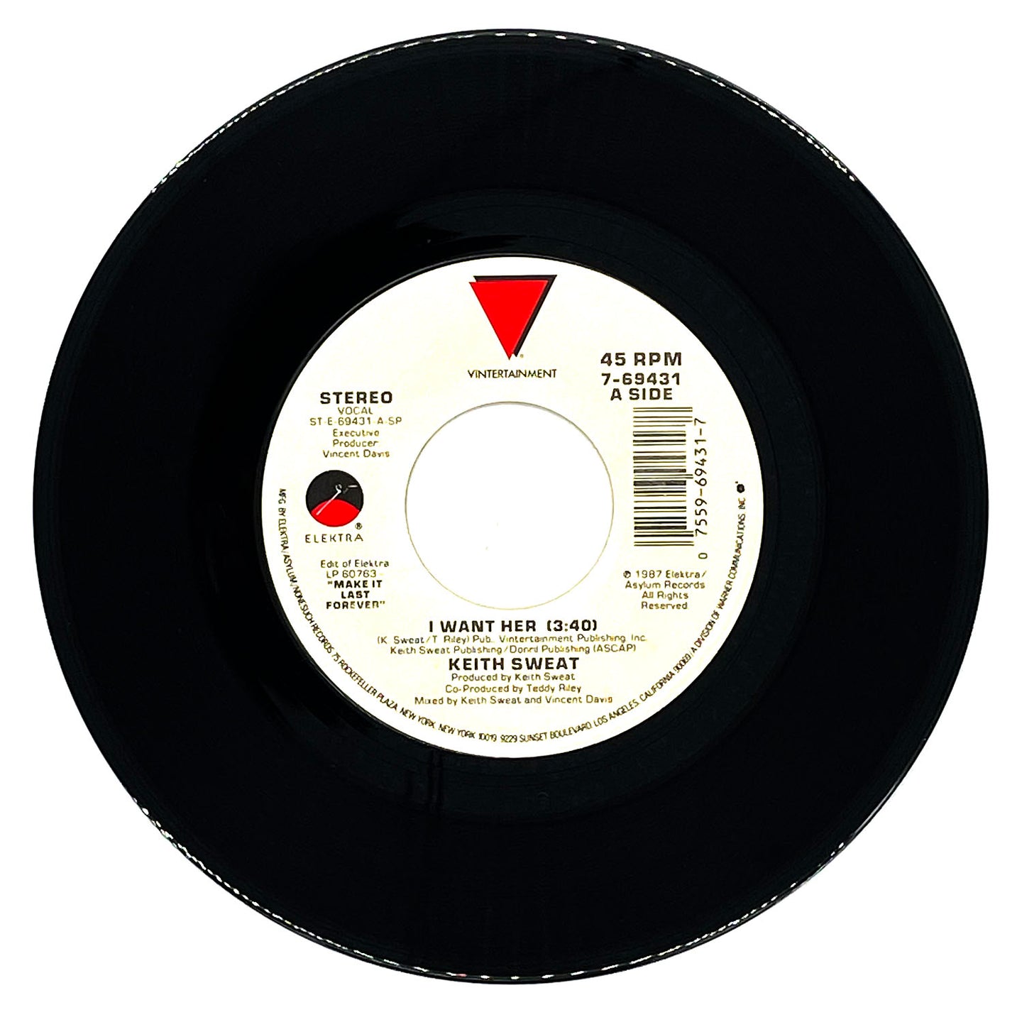 Keith Sweat : I WANT HER/ I WANT HER (PART 2)