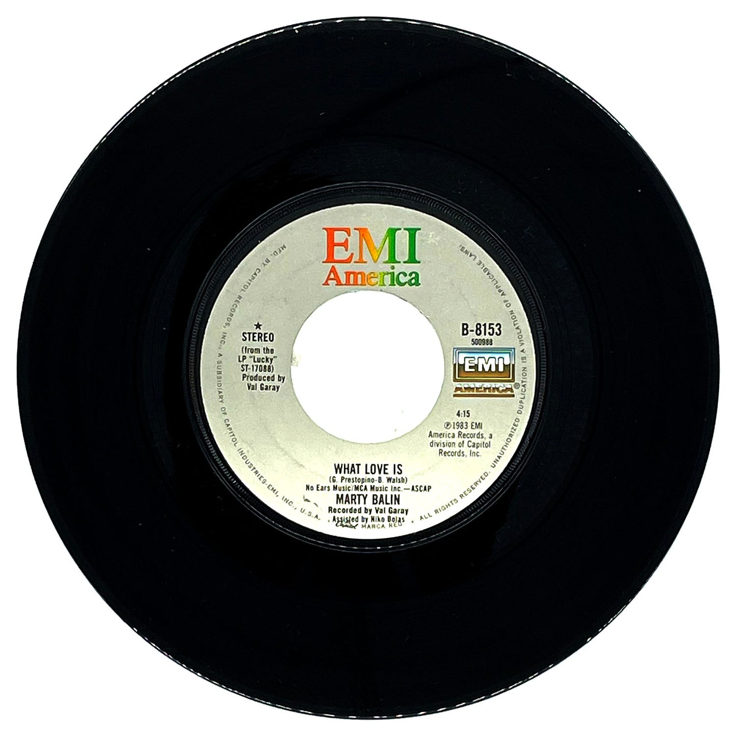 Marty Balin : WHAT LOVE IS/ WILL YOU FOREVER