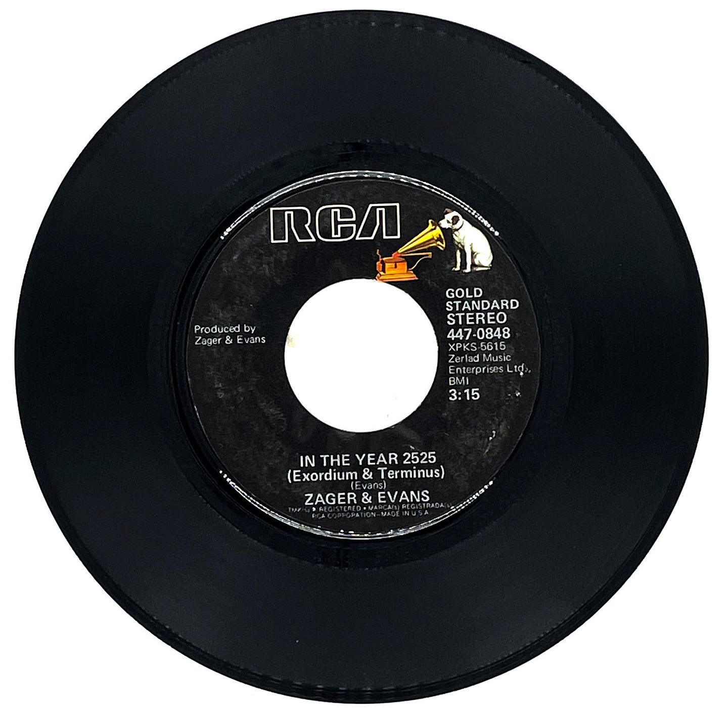 Zager & Evans : IN THE YEAR 2525 (EXORDIUM & TERMINUS)/ MR. TURNKEY