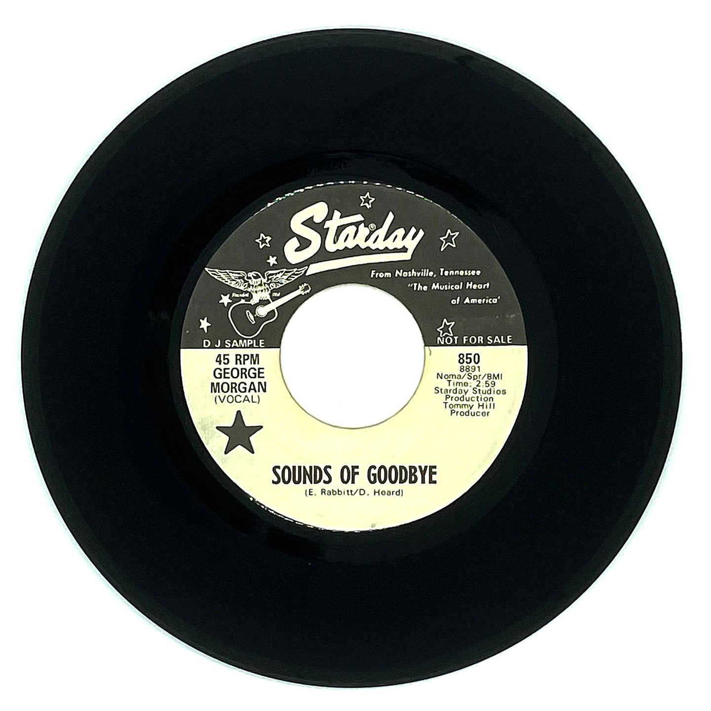 George Morgan : SOUNDS OF GOODBYE/ THE BALLAD OF THE GRAND OLE OPRY