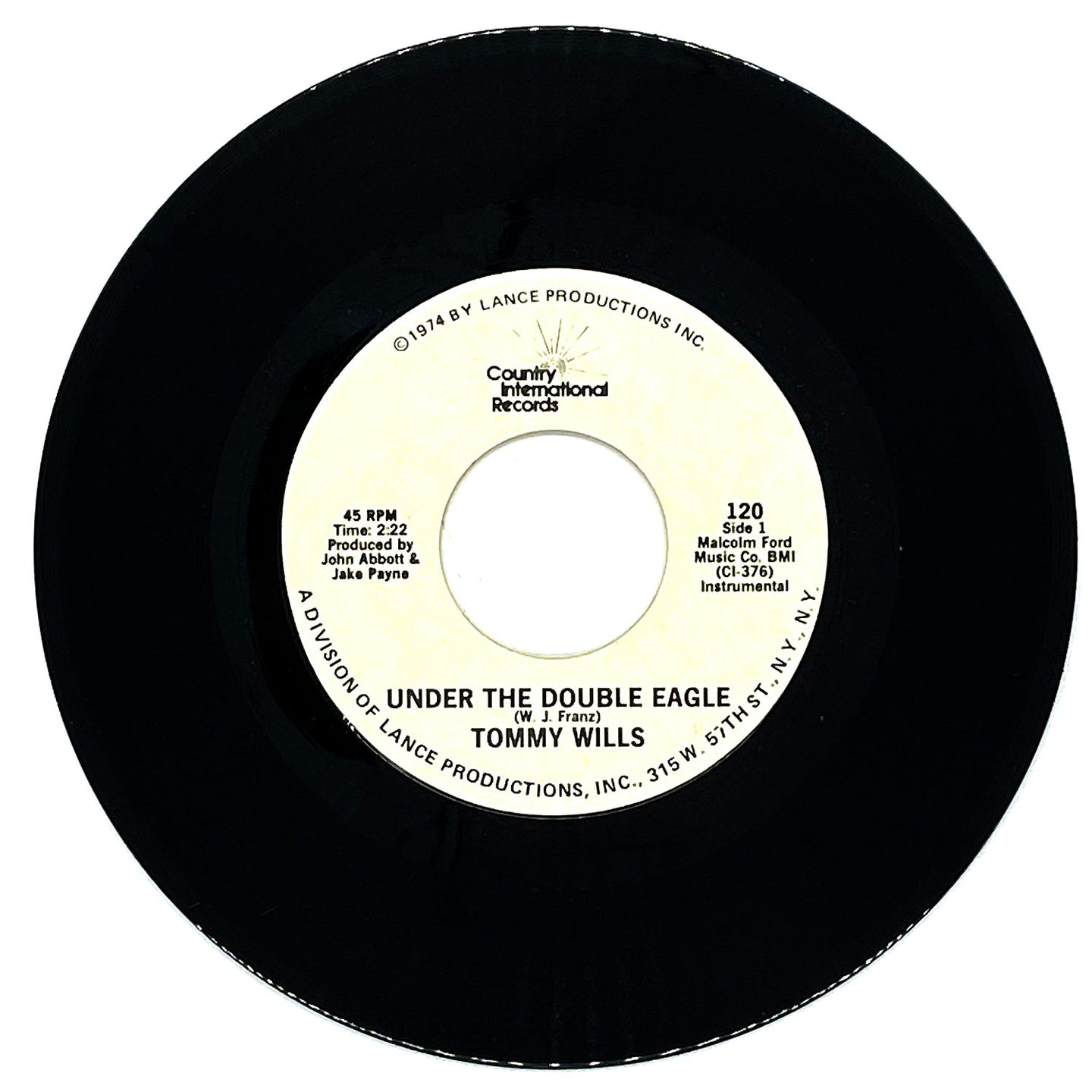 Tommy Wills : UNDER THE DOUBLE EAGLE/ IF YOU WERE HERE