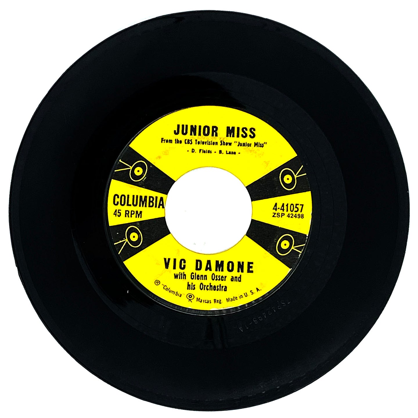 Vic Damone : JUNIOR MISS/ I CAN'T CLOSE THE BOOK