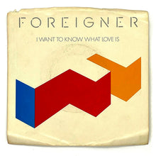 Load image into Gallery viewer, Foreigner : I WANT TO KNOW WHAT LOVE IS/ STREET THUNDER
