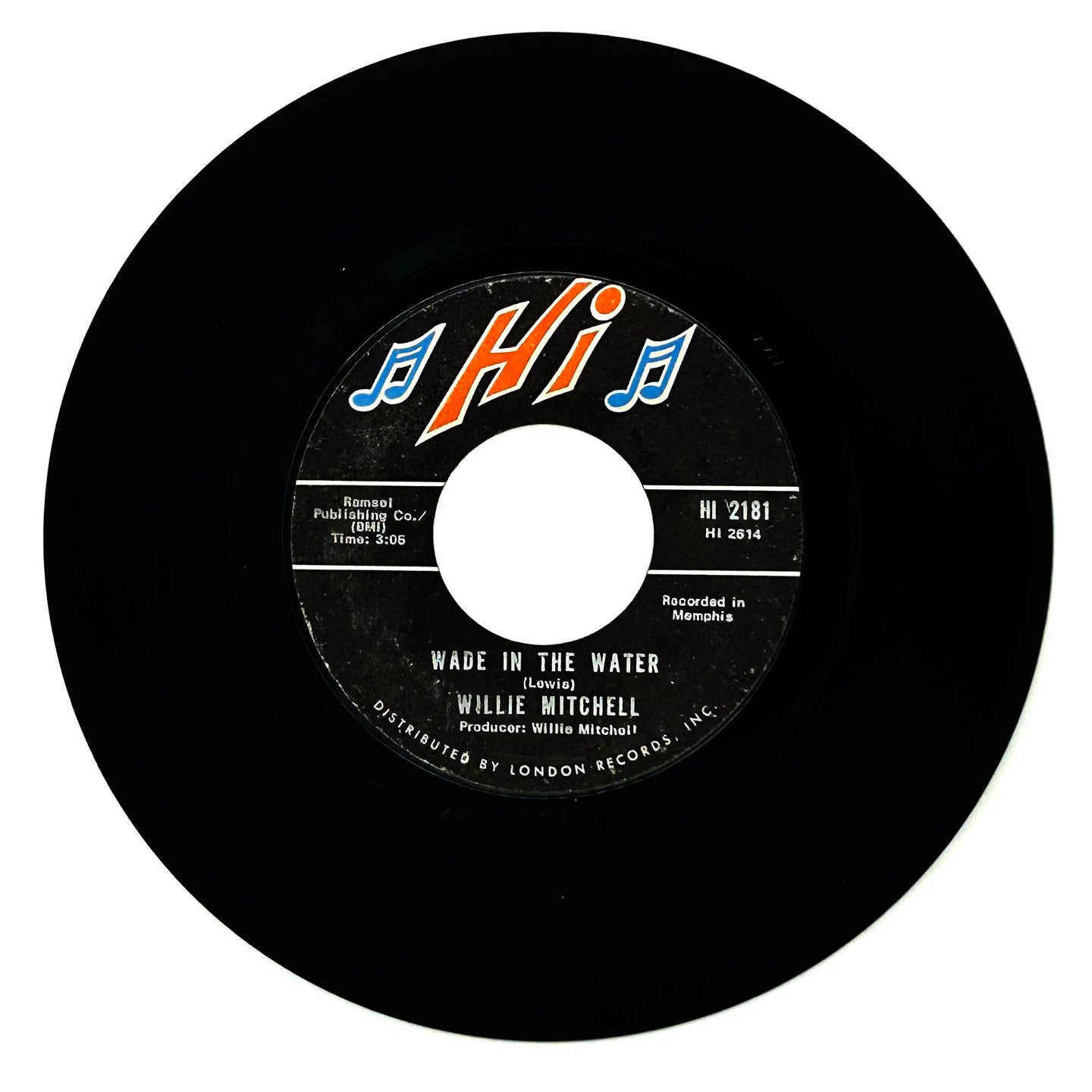 Willie Mitchell : WADE IN THE WATER/ TAILS OUT
