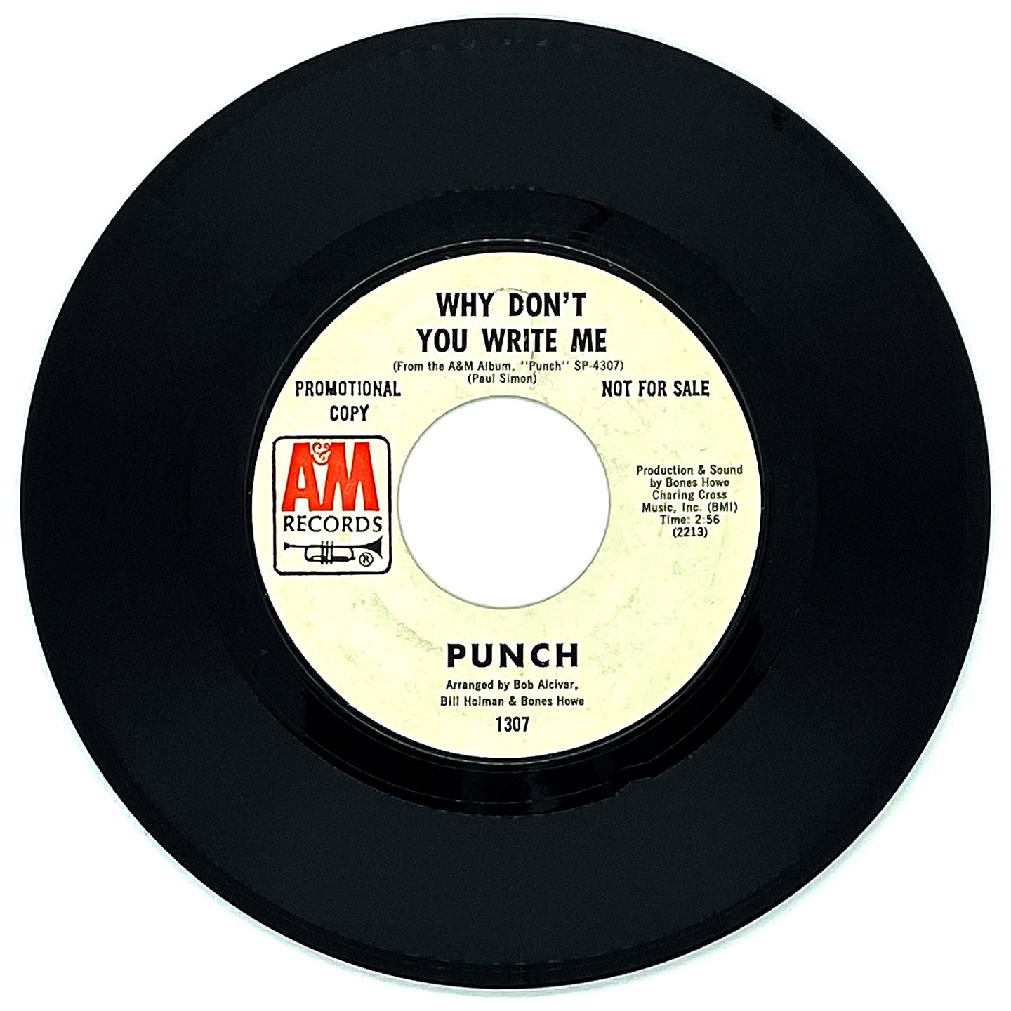 Punch : WHY DON'T YOU WRITE/ ABRAHAM, MARTIN & JOHN/ I SHALL BE RELEASED