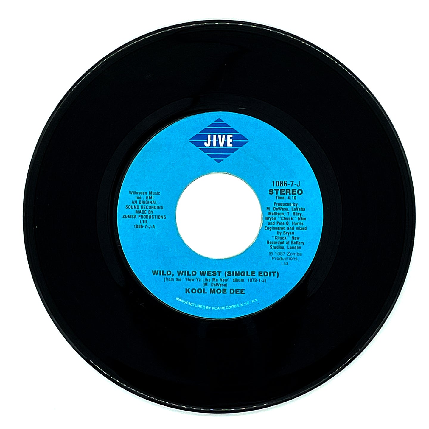 Kool Moe Dee : WILD WILD WEST (SINGLE EDIT)/ WILD WILD WEST (INSTRUMENTAL)