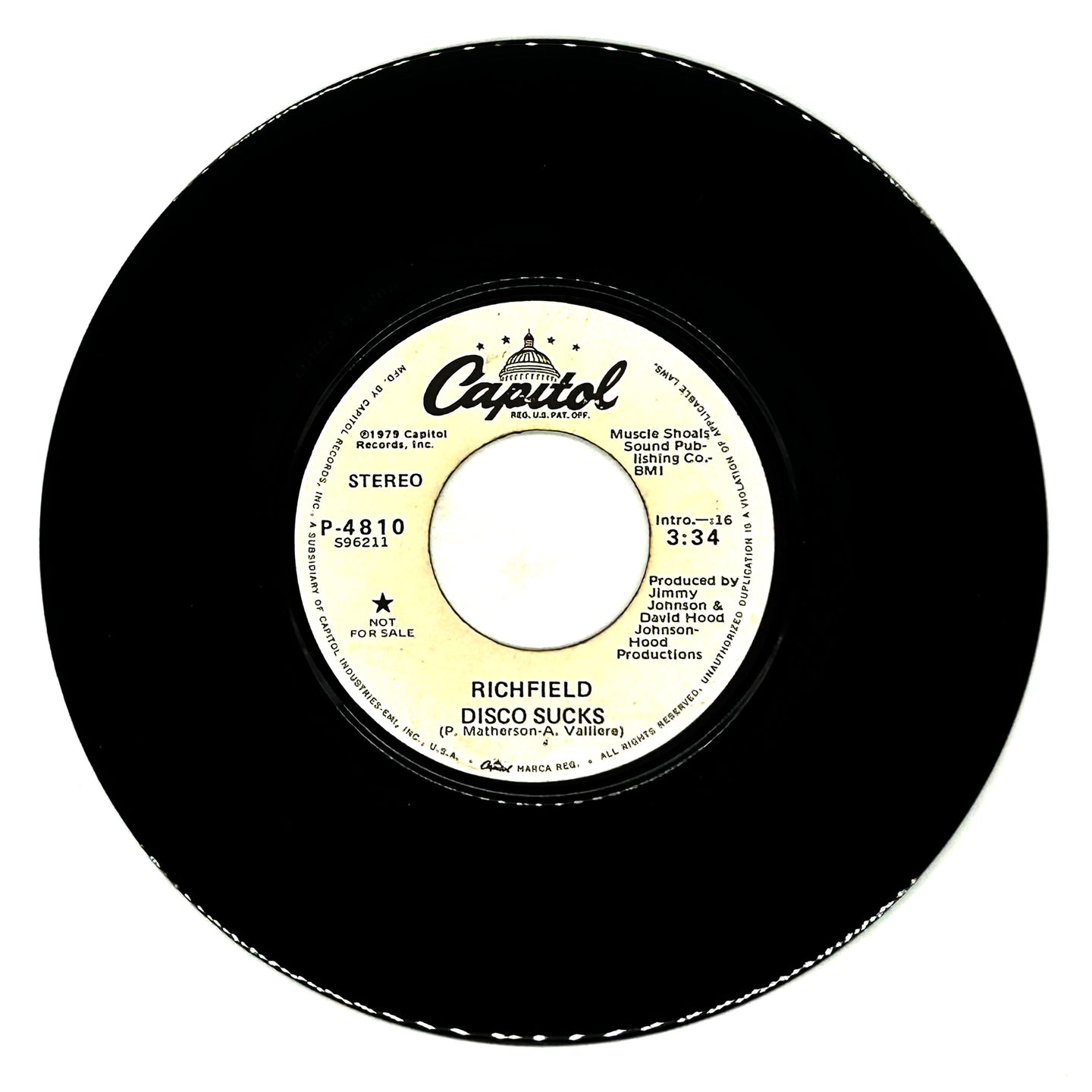 Richfield : DISCO SUCKS/ DISCO SUCKS