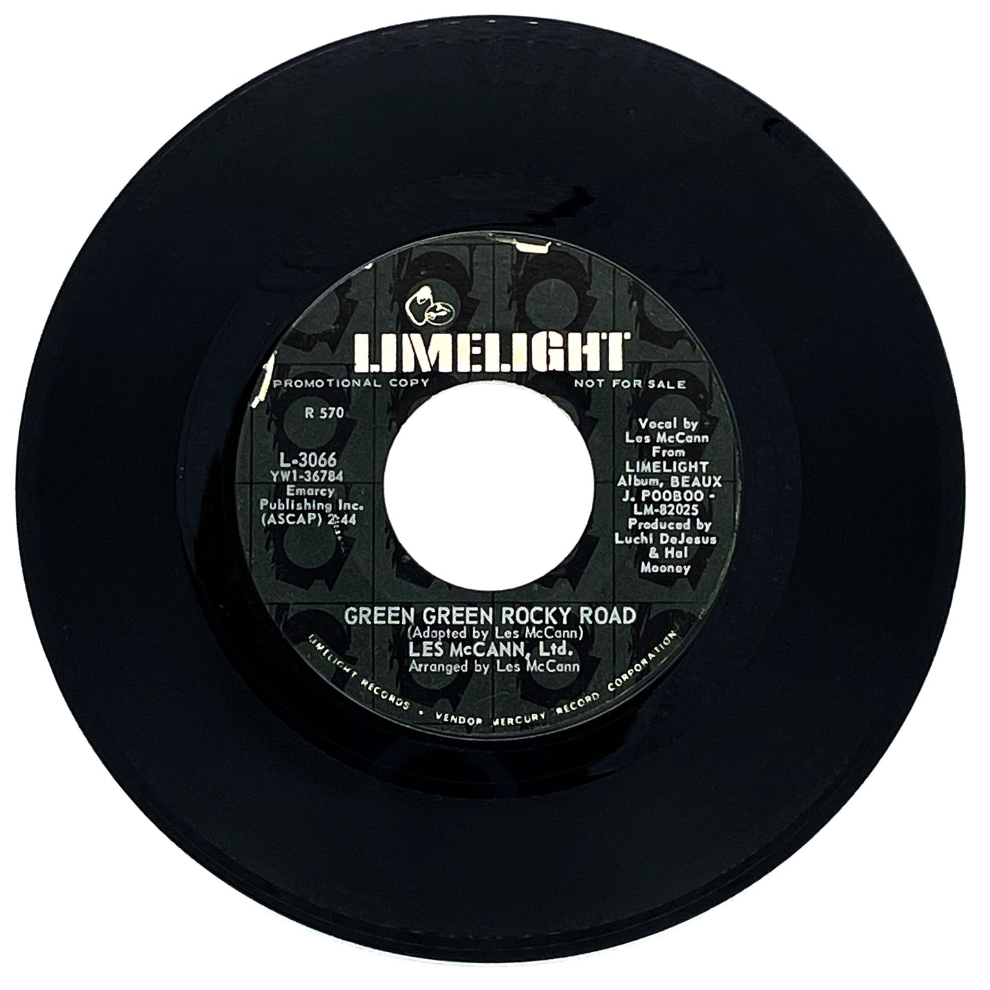 Les McCann, Ltd. : GREEN GREEN ROCKY ROAD/ THE GREAT CITY