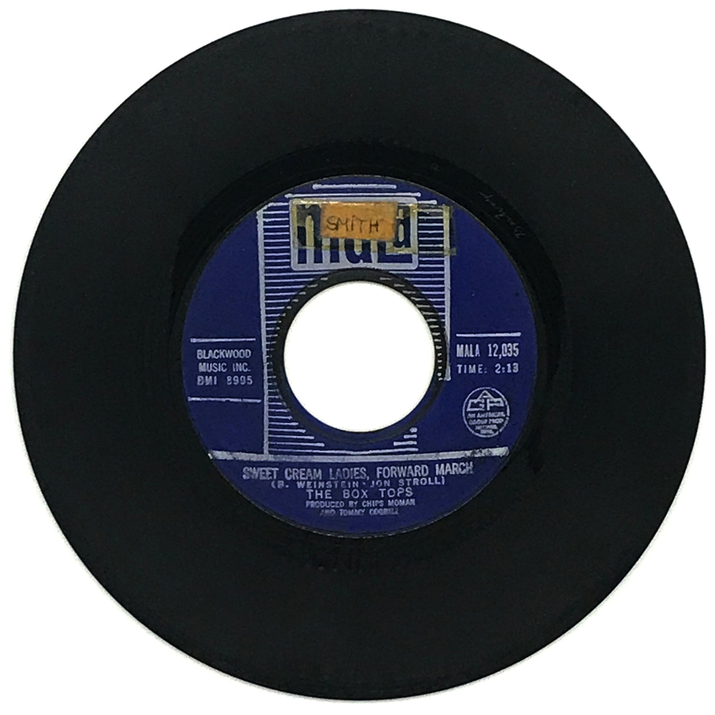 Box Tops, The : SWEET CREAM LADIES, FORWARD MARCH/ I ONLY SEE SUNSHINE