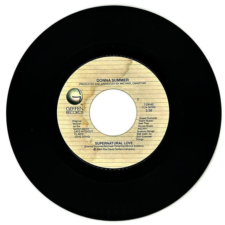 Donna Summer : SUPERNATURAL LOVE/ FACE THE MUSIC