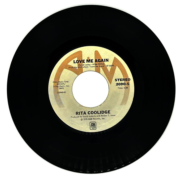 Rita Coolidge : LOVE ME AGAIN/ THE JEALOUS KIND