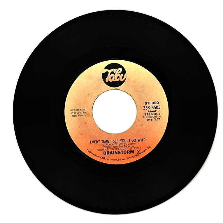 Brainstorm : EVERY TIME I SEE YOU, I GO WILD!/ LOVING JUST YOU