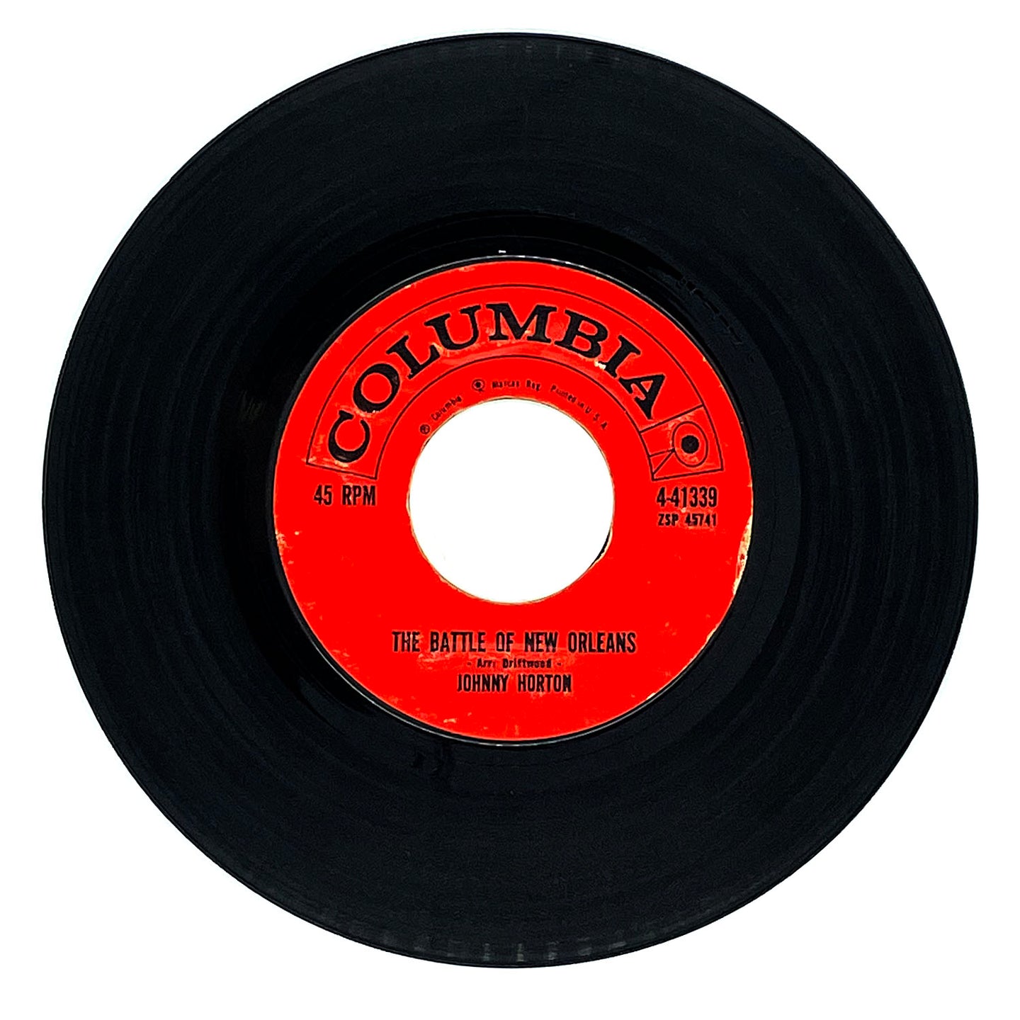 Johnny Horton : THE BATTLE OF NEW ORLEANS/ ALL FOR THE LOVE OF A GIRL