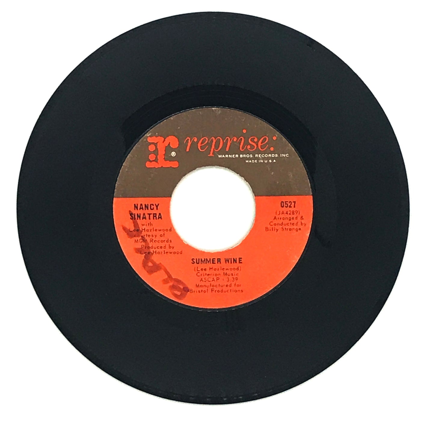 Nancy Sinatra with Lee Hazlewood : SUMMER WINE/ SUGAR TOWN