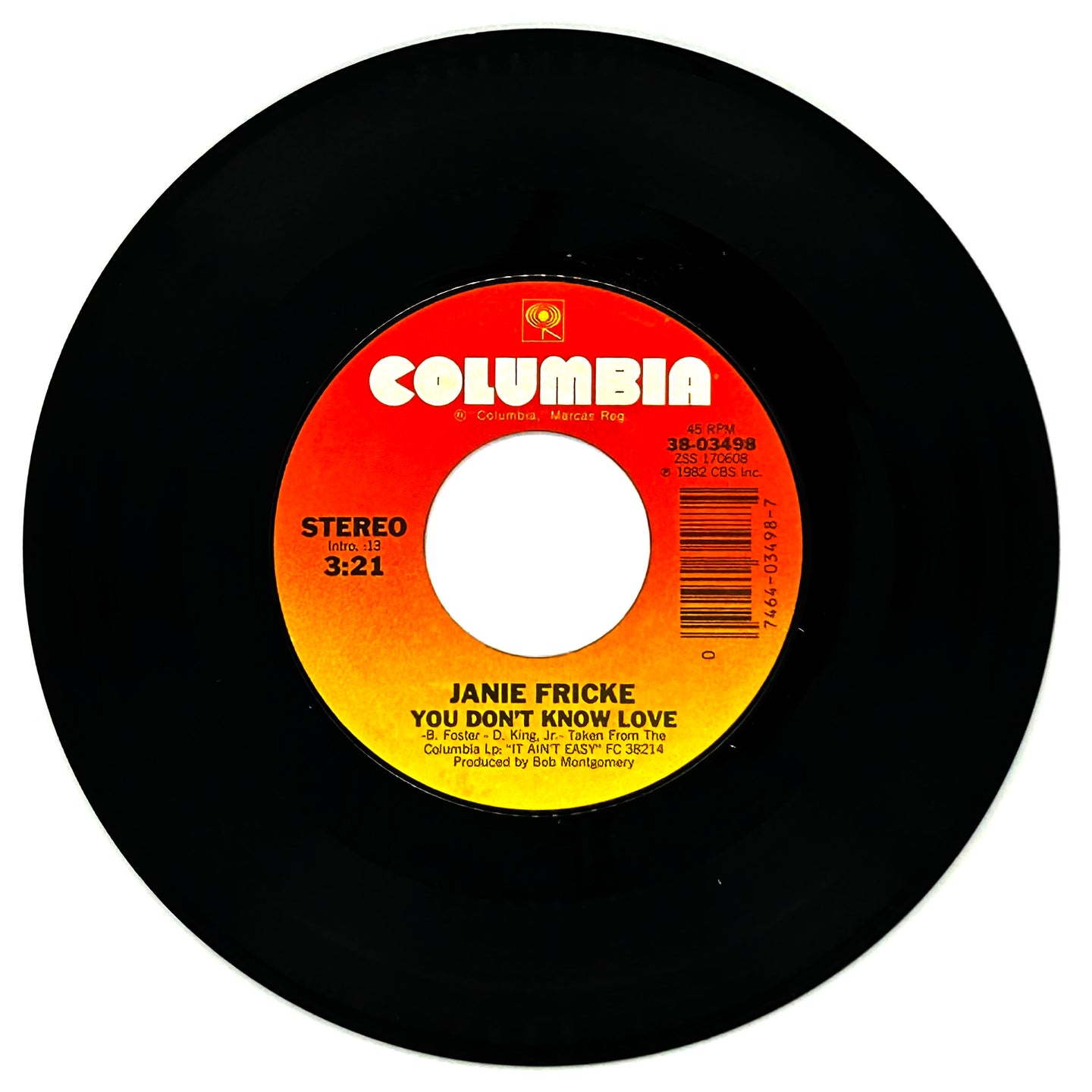 Janie Fricke : YOU DON'T KNOW LOVE/ HEART TO HEART TALK