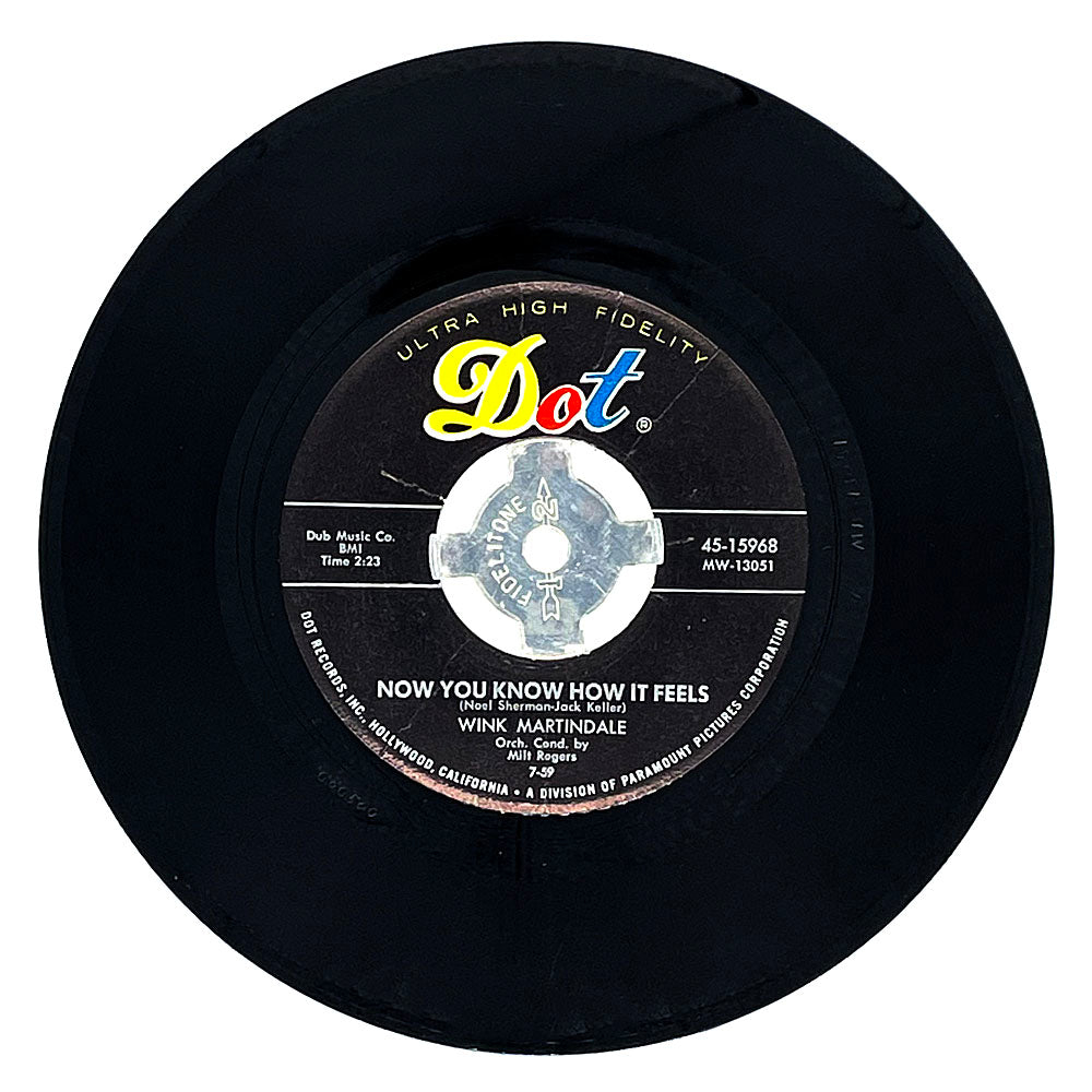 Wink Martindale : NOW YOU KNOW HOW IT FEELS/ DECK OF CARDS