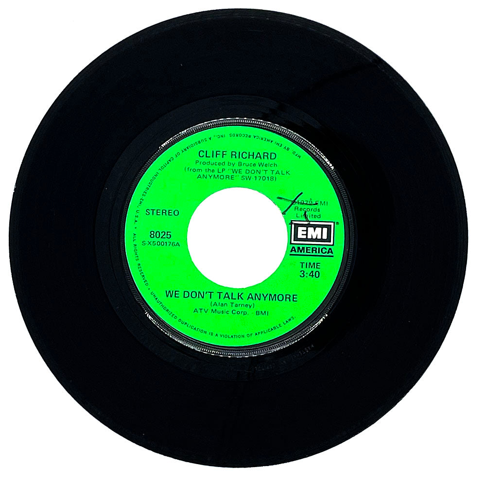 Cliff Richard : WE DON'T TALK ANYMORE/ COUNT ME OUT