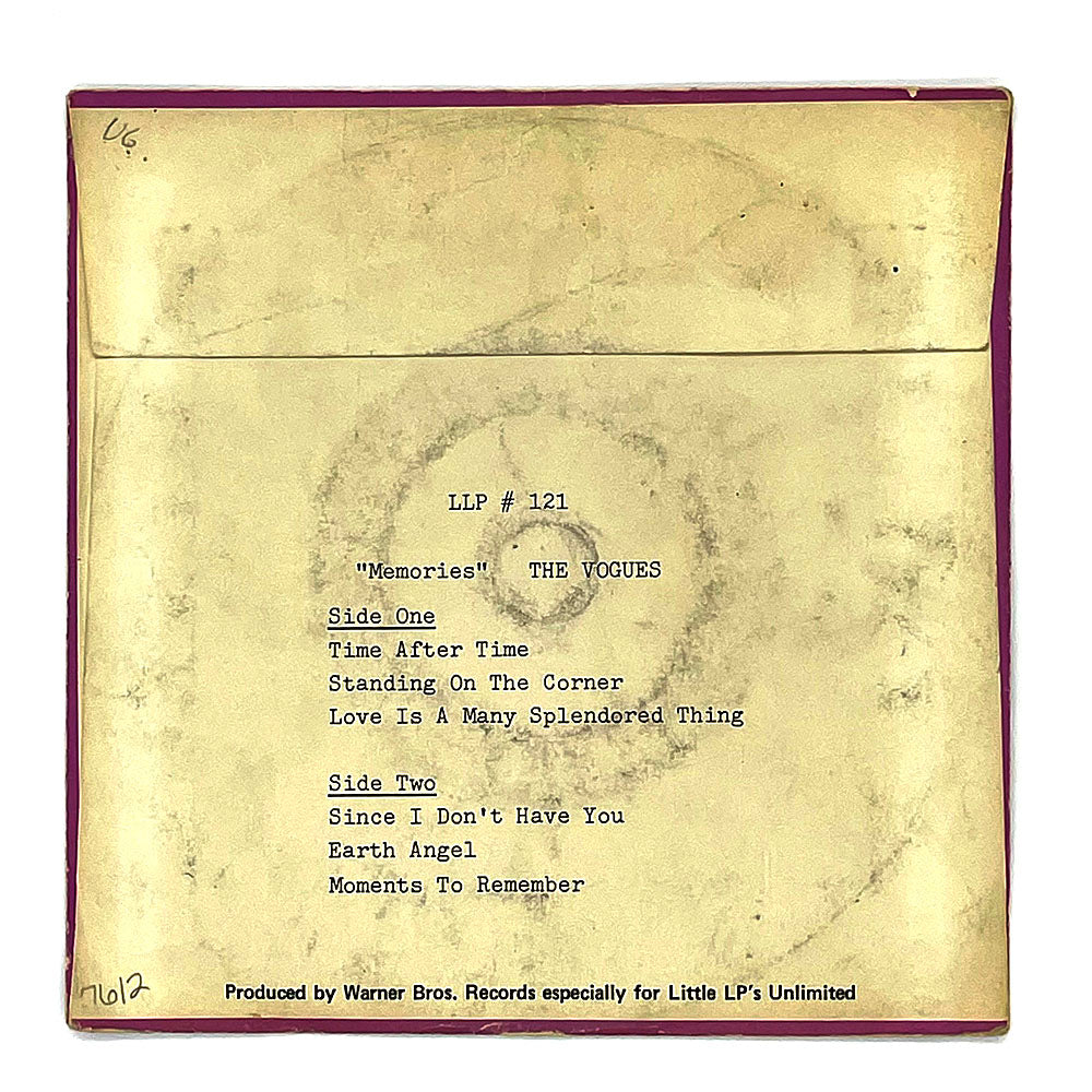 Vogues, The : MEMORIES Mini-Album