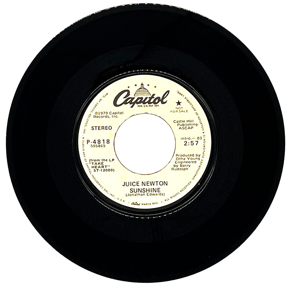 Juice Newton : SUNSHINE/ SUNSHINE