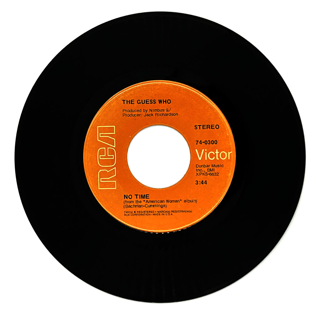 Guess Who, The : NO TIME/ PROPER STRANGER