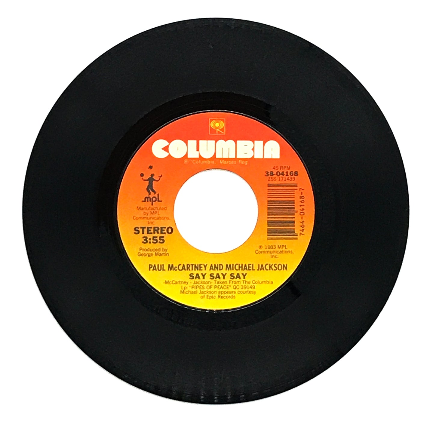 Paul McCartney And Michael Jackson : SAY SAY SAY/ Paul McCartney: ODE TO A KOALA BEAR