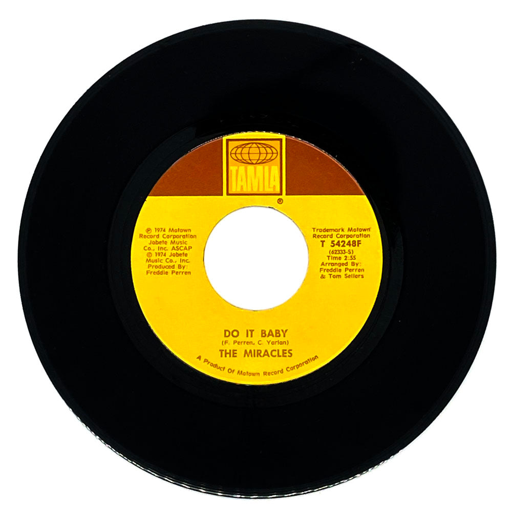 Miracles, The : DO IT BABY/ I WANNA BE WITH YOU