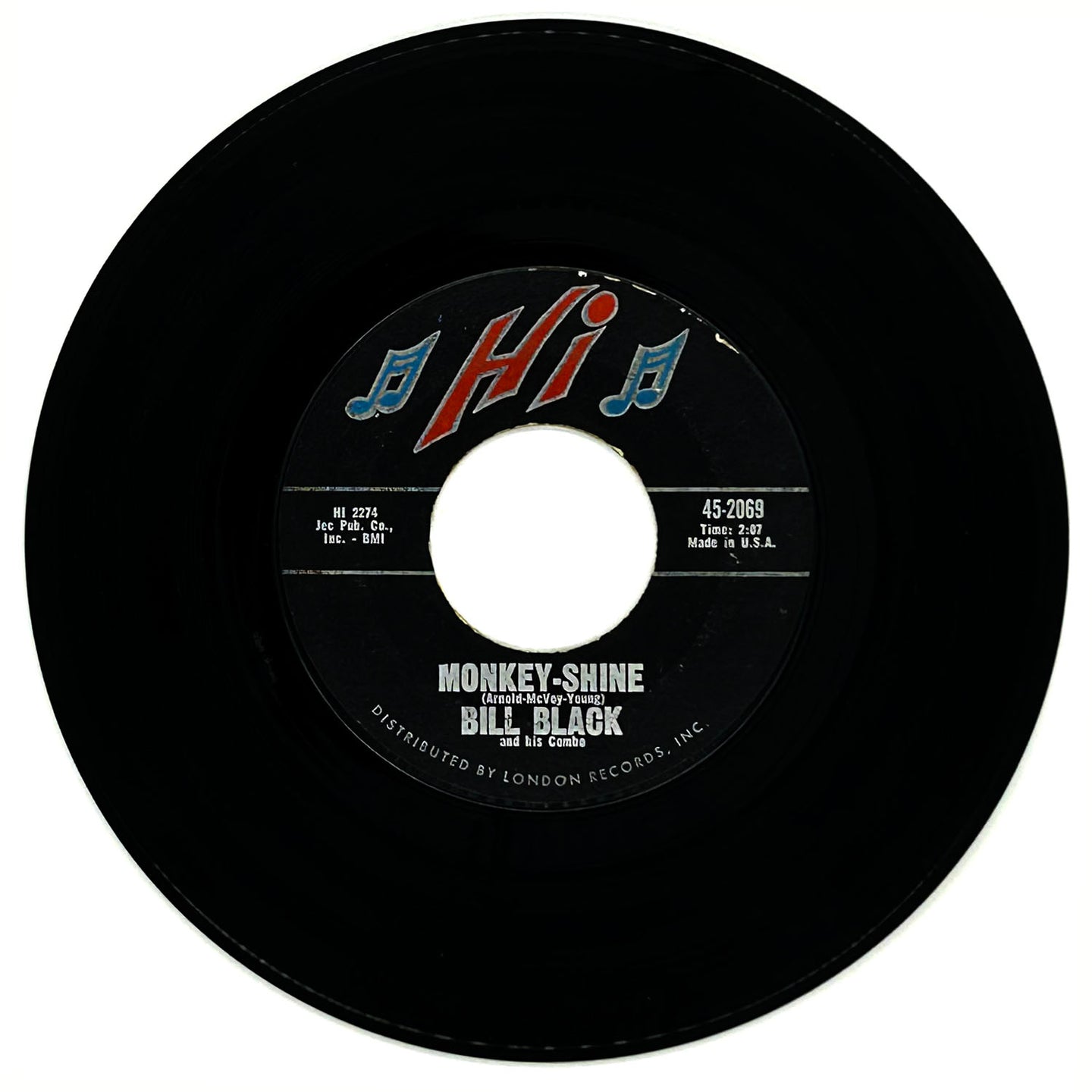 Bill Black and His Combo : MONKEY-SHINE/ LONG GONE