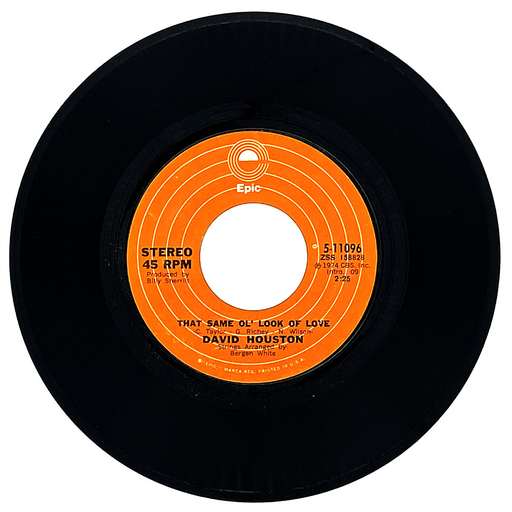 David Houston : THAT SAME OL' LOOK OF LOVE/ CLINGING VINE