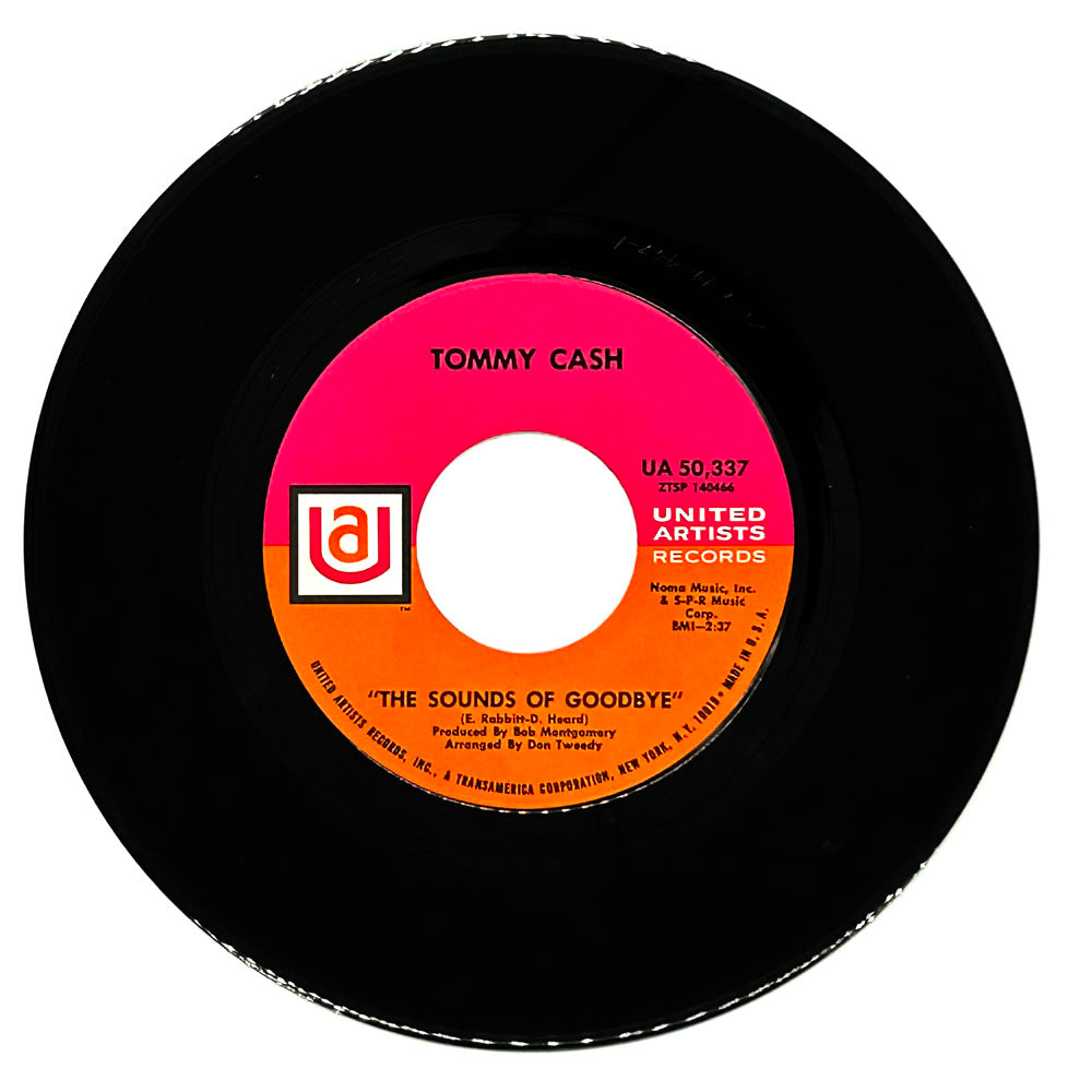 Tommy Cash : THE SOUNDS OF GOODBYE/ EASY WOMAN