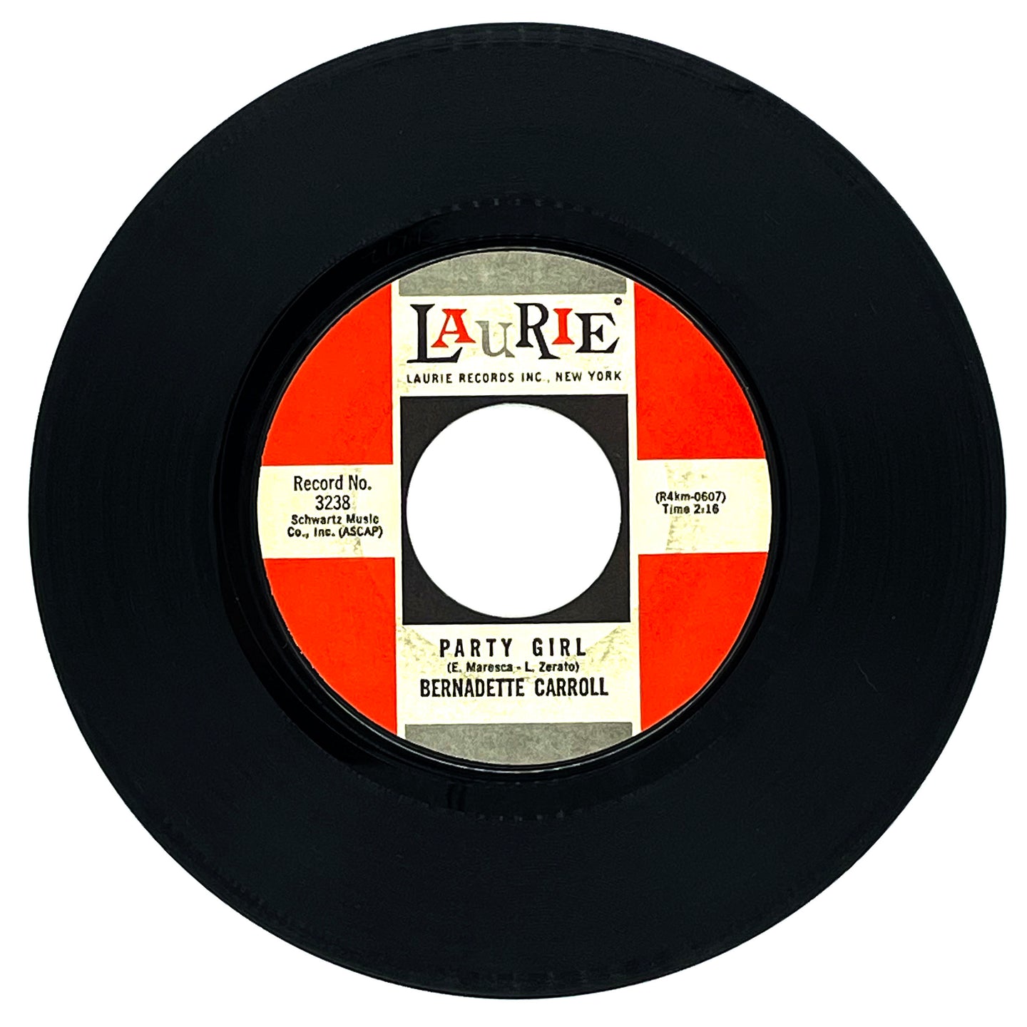 Bernadette Carroll : PARTY GIRL/ I DON'T WANNA KNOW