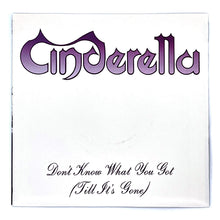 Load image into Gallery viewer, Cinderella : DON&#39;T KNOW WHAT YOU GOT (TILL IT&#39;S GONE) (SHORT VERSION)/ FIRE AND ICE
