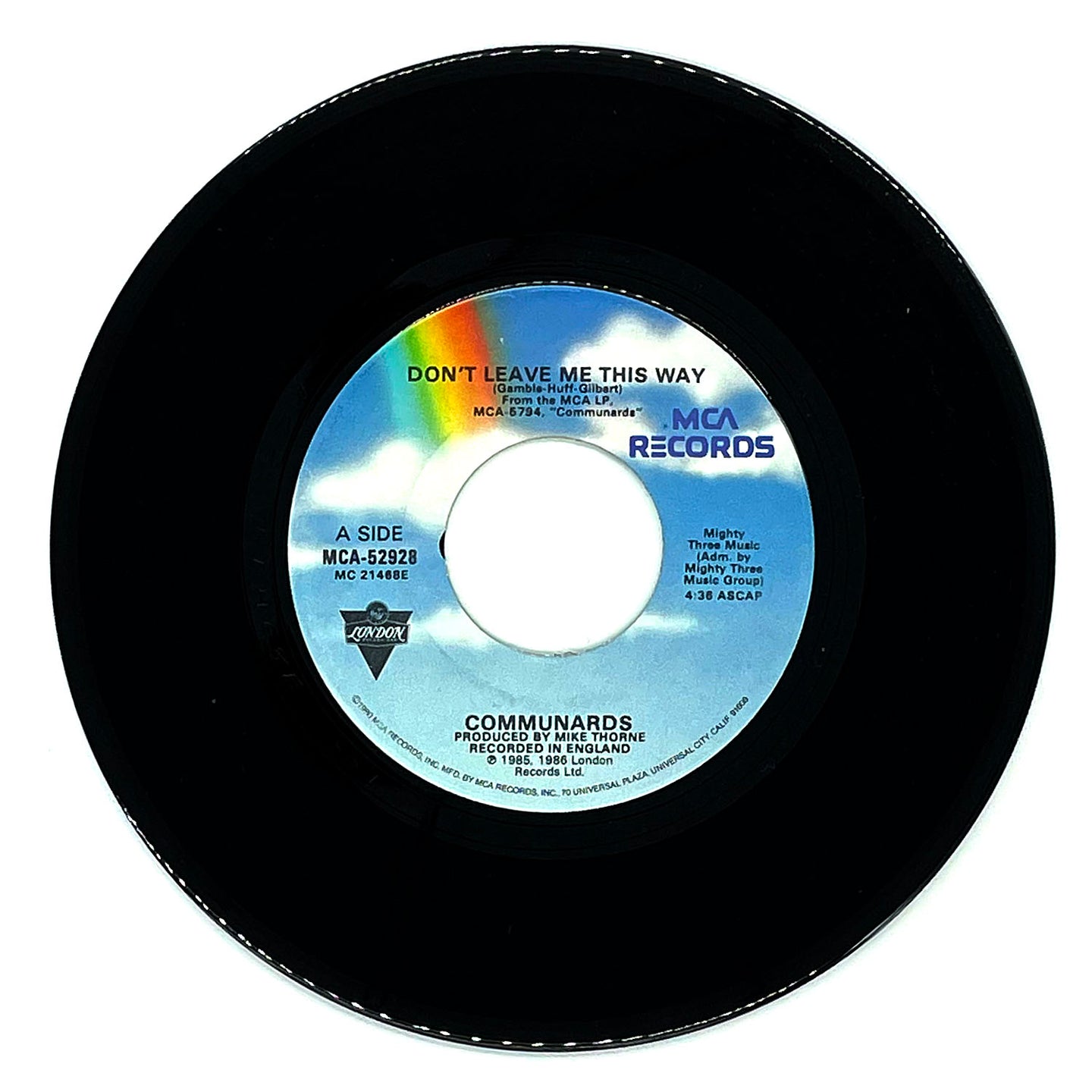 Communards : DON'T LEAVE ME THIS WAY/ SANCTIFIED
