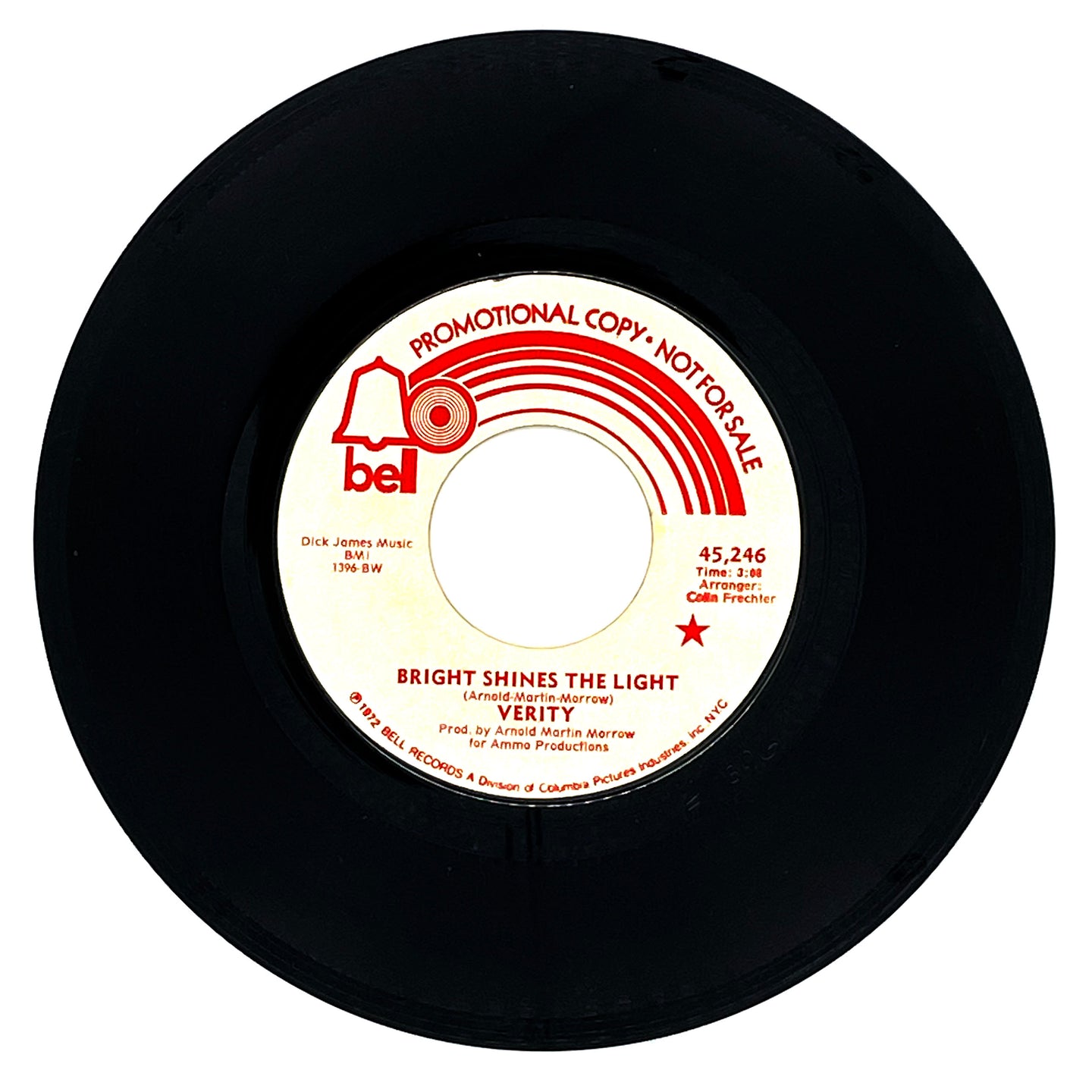 Verity : BRIGHT SHINES THE LIGHT/ (THE WORLD'S A) CLOCKWORK ORANGE