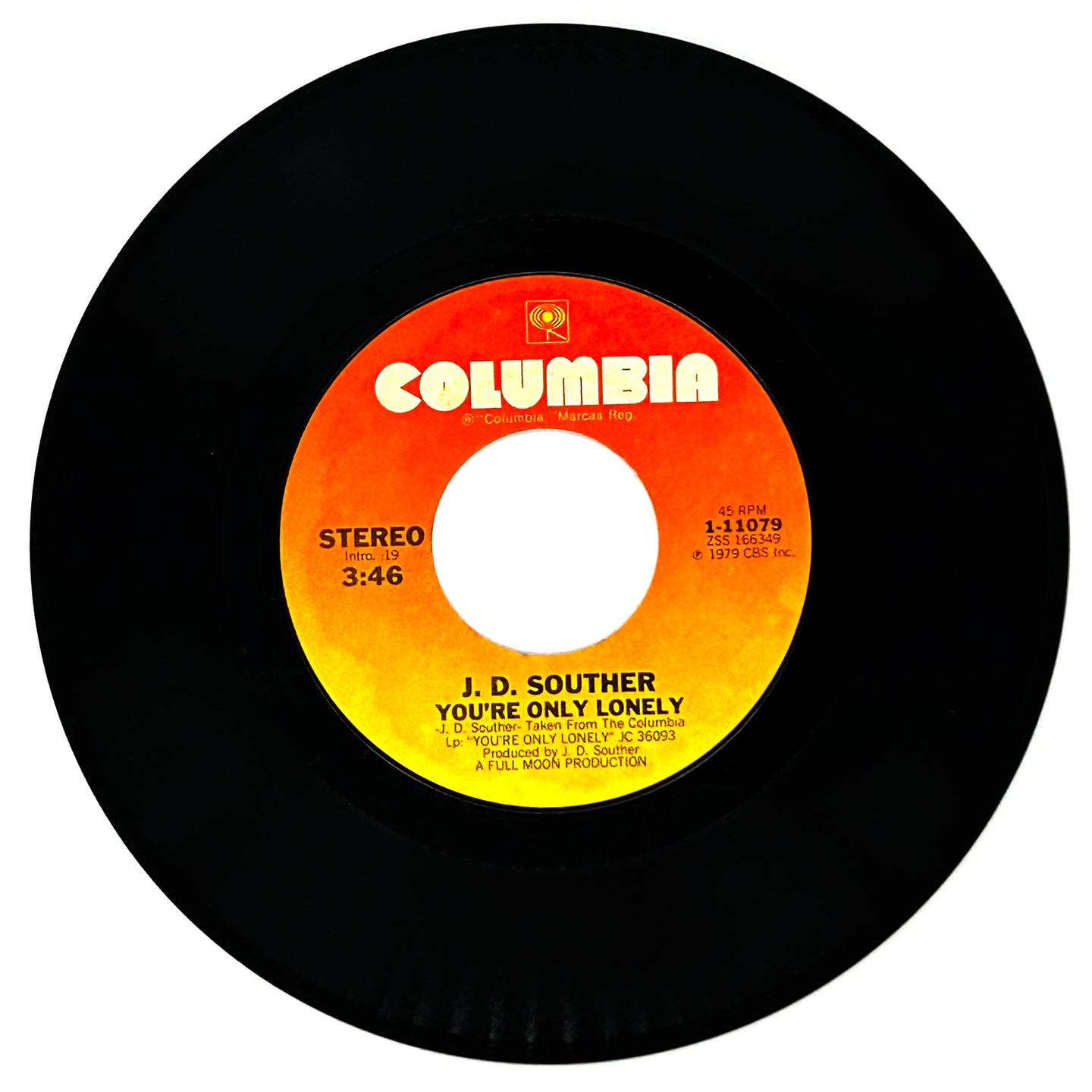 J.D. Souther : YOU'RE ONLY LONELY/ SONGS OF LOVE