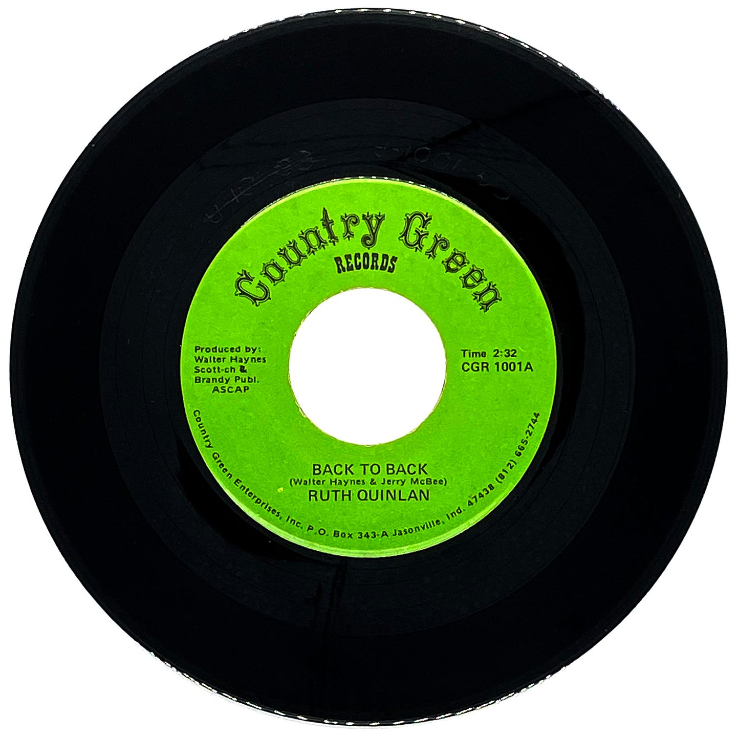Ruth Quinlan : BACK TO BACK/ I DON'T FEEL LIKE A MOVIE TONIGHT