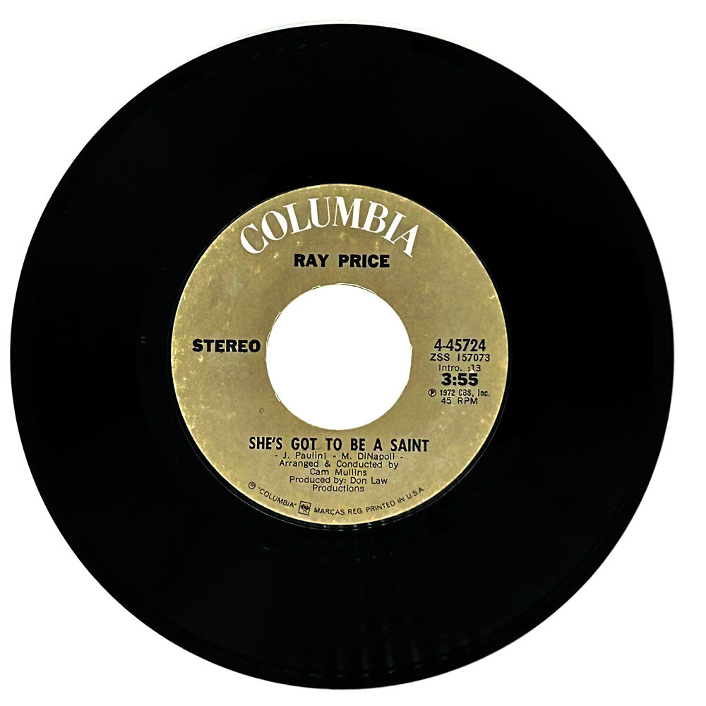 Ray Price : SHE'S GOT BE A SAINT/ OH, LONESOME ME