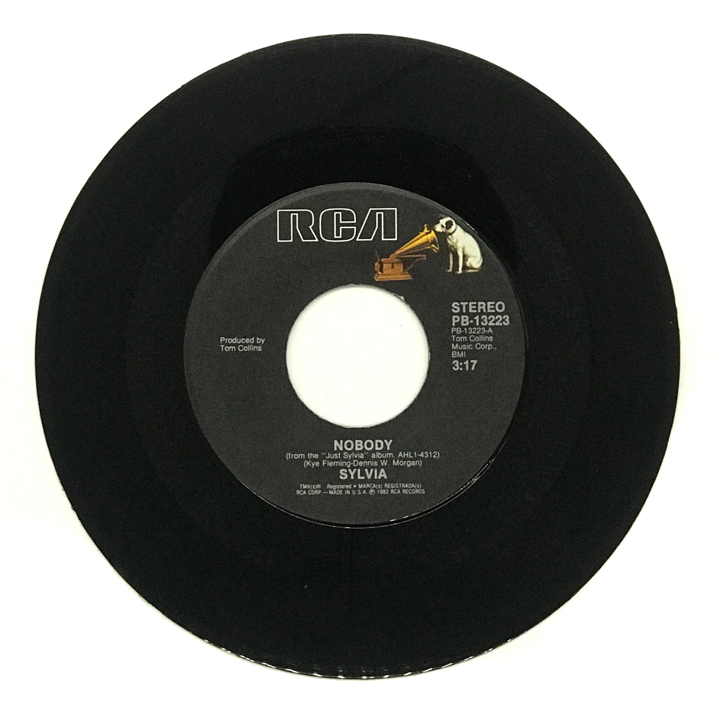 Sylvia : NOBODY/ I'LL MAKE IT RIGHT WITH YOU