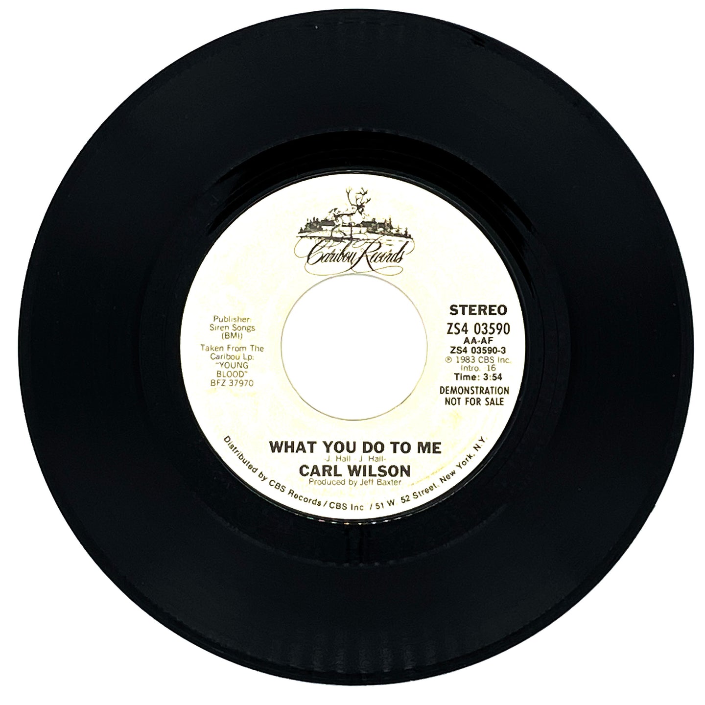 Carl Wilson : WHAT YOU DO TO ME/ WHAT YOU DO TO ME