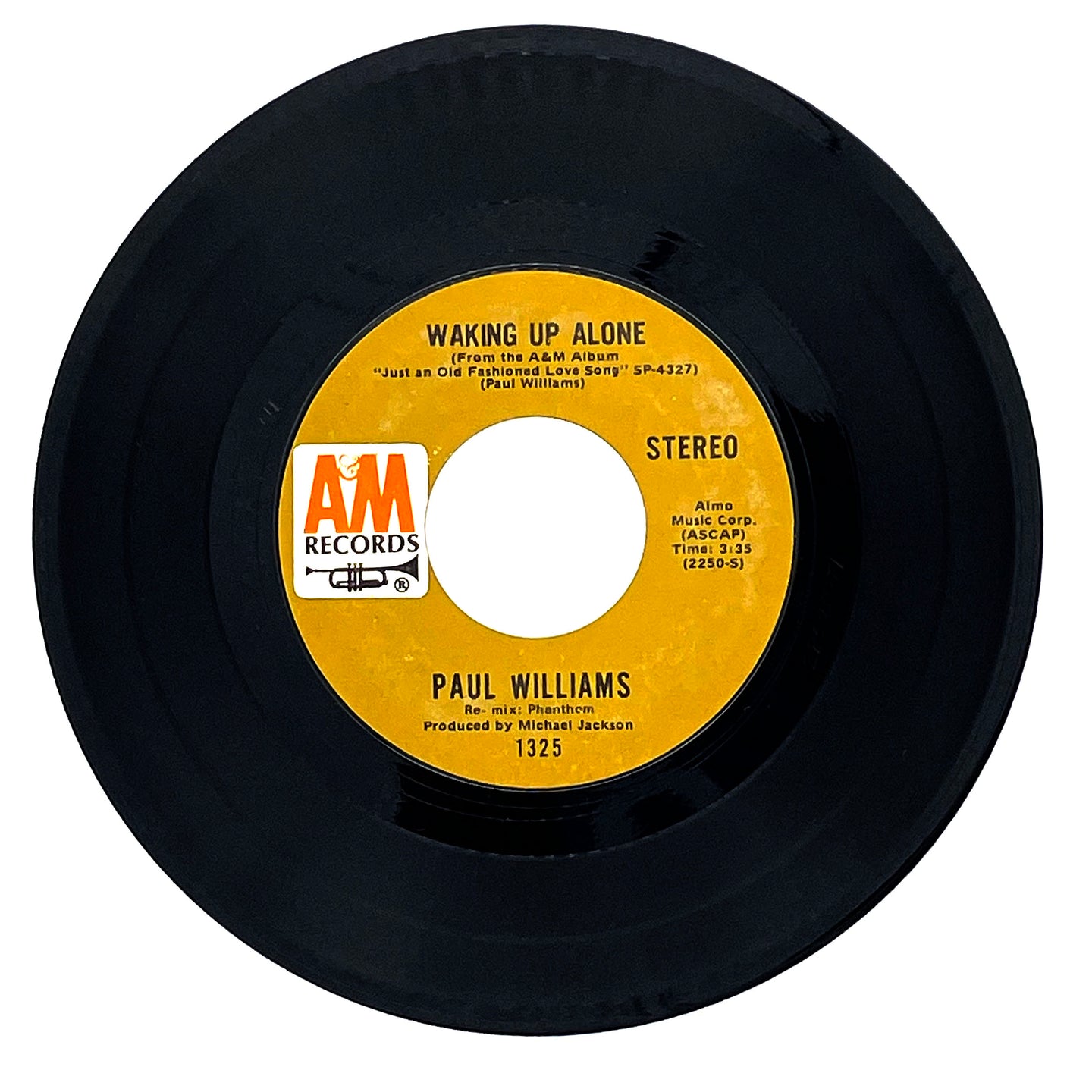 Paul Williams : WAKING UP ALONE/ WE'VE ONLY JUST BEGUN