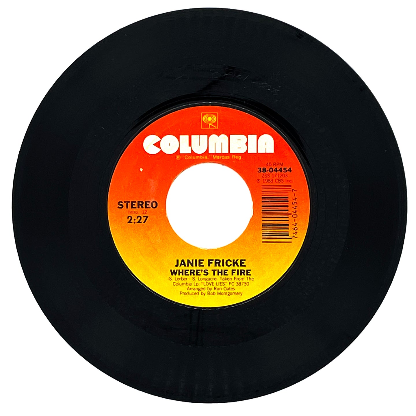 Janie Fricke : WHERE'S THE FIRE/ IF THE FALL DON'T GET YOU