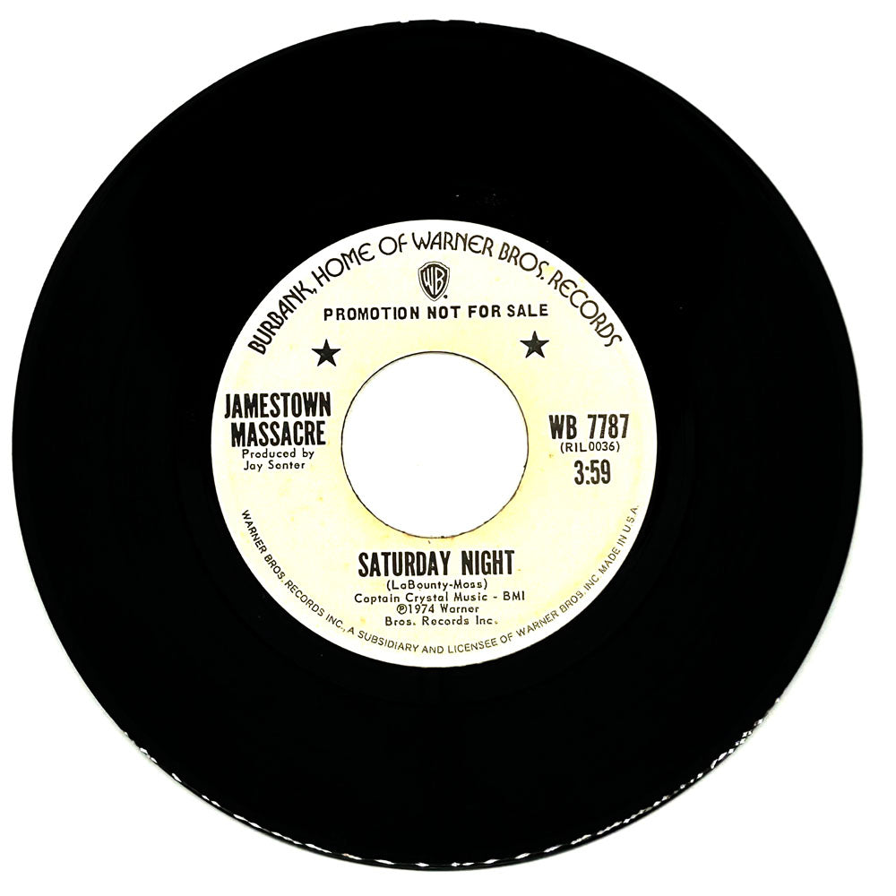 Jamestown Massacre : SATURDAY NIGHT/ VALLEY