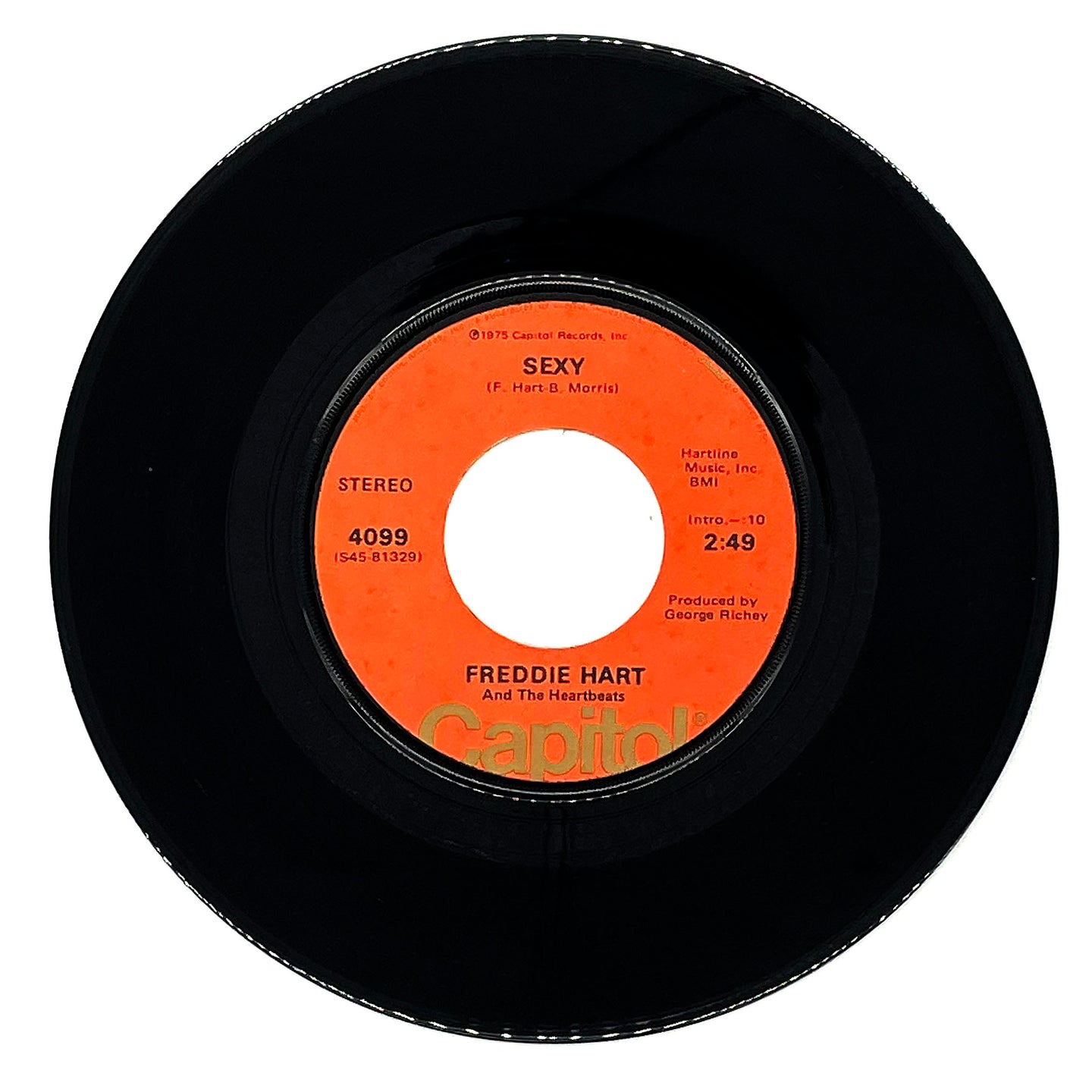 Freddie Hart And The Heartbeats : SEXY/ THE FIRST TIME